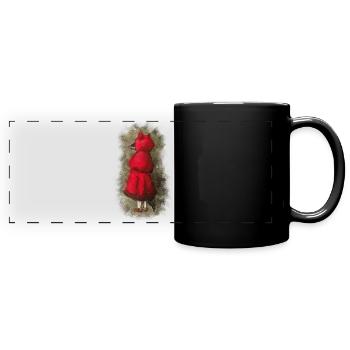 " You Are Your Own Danger " - Full Colour Panoramic Mug - black - Front
