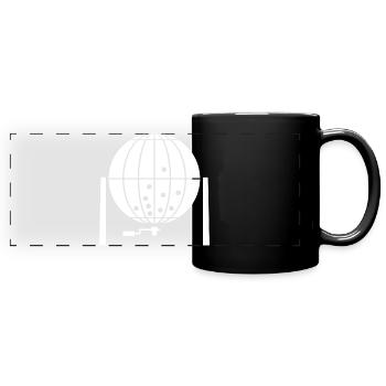 Bingo - Mug panoramique uni - noir - Devant