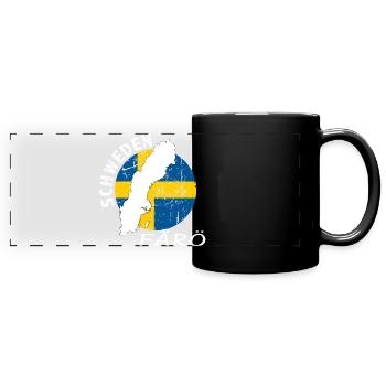 Faro - Full Colour Panoramic Mug - black - Front