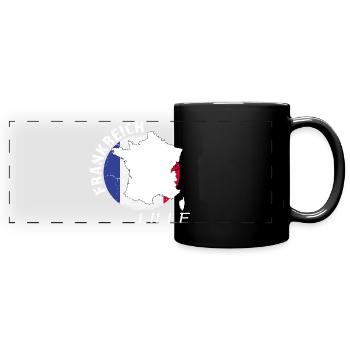 Lille - Panorama-Tasse farbig - Schwarz - Vorne