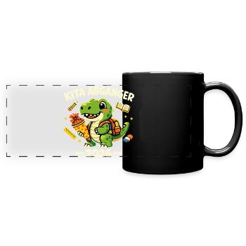 Daycare Leavers 2026 Children School Enrollment - Full Colour Panoramic Mug - black - Front