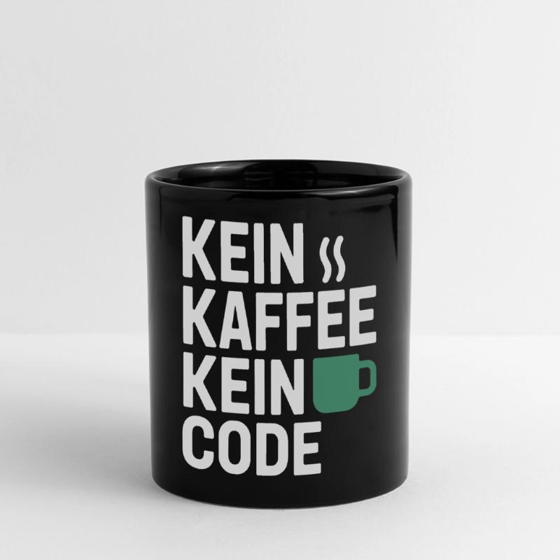 No Coffee No Code Programmeur Informaticien Mug panoramique uni