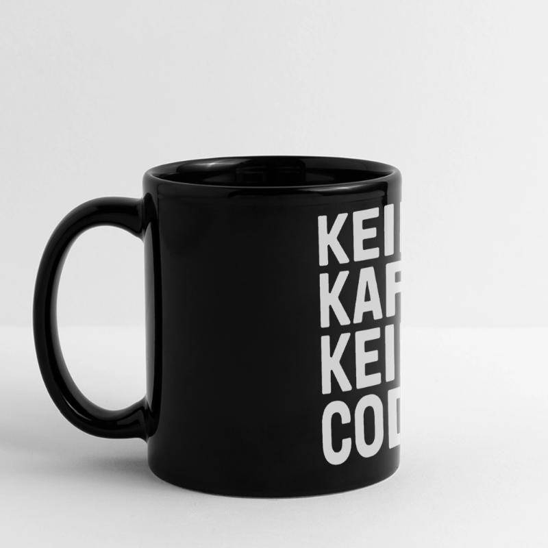 No Coffee No Code Programmer Computer Scientist Full Colour Panoramic Mug