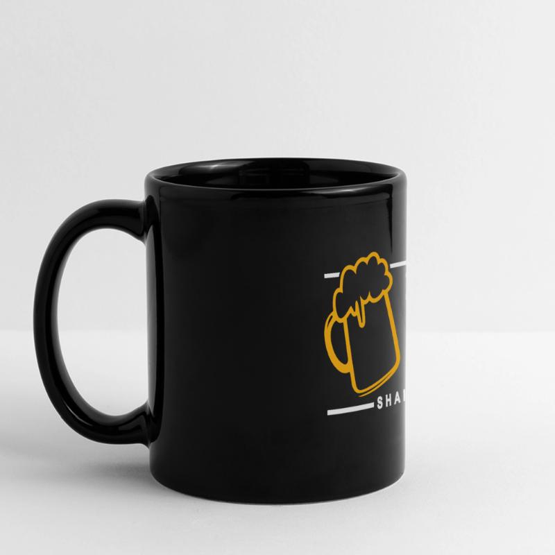 Zwei Bier oder nicht zwei Bier Shakesbier Panorama-Tasse farbig