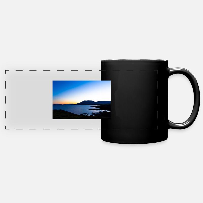 Hungry Hill - Full Colour Panoramic Mug - black