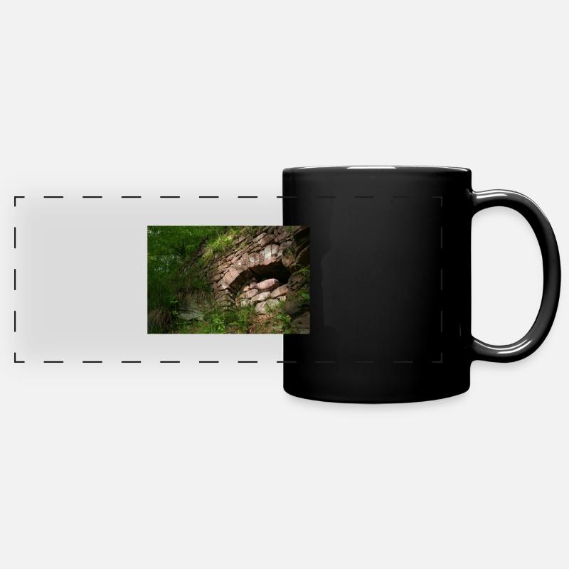 Northern Black Forest - Full Colour Panoramic Mug - black