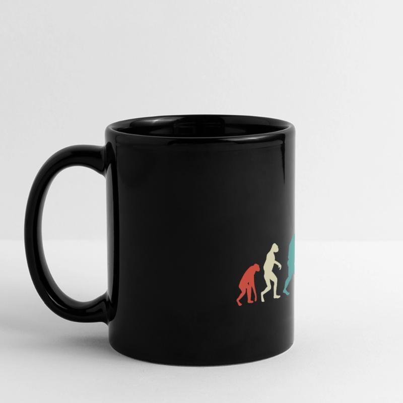 Bûche Tosser Evolution Bois d’œuvre Mug panoramique uni