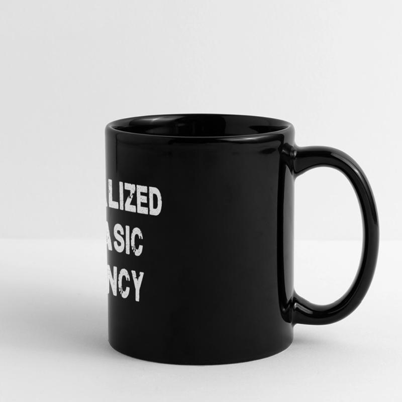 Radicalized By Basic Decency Full Colour Panoramic Mug