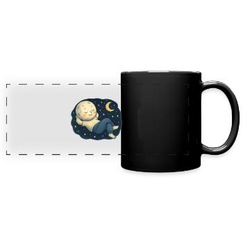 Moon Child - Full Colour Panoramic Mug - black - Front
