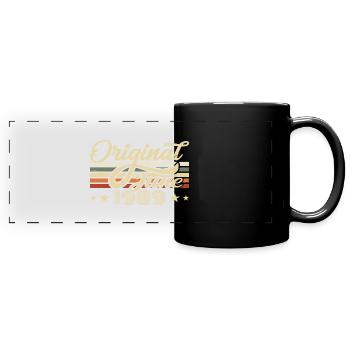 Juni 1989 | Geburtstag 1989 Jahrgang Juni 1989 - Panorama-Tasse farbig - Schwarz - Vorne