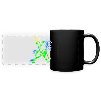 Dance - Mug panoramique uni - noir - Devant
