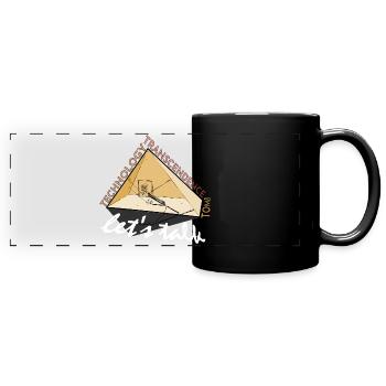 Pyramid: Tomb, Technology, Transcendence? - Full Colour Panoramic Mug - black - Front