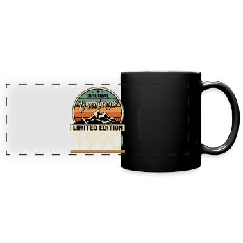 1990 - Full Colour Panoramic Mug - black - Front