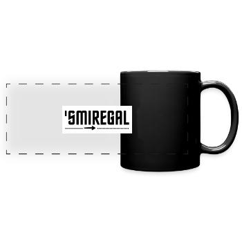 Egal - Panorama-Tasse farbig - Schwarz - Vorne