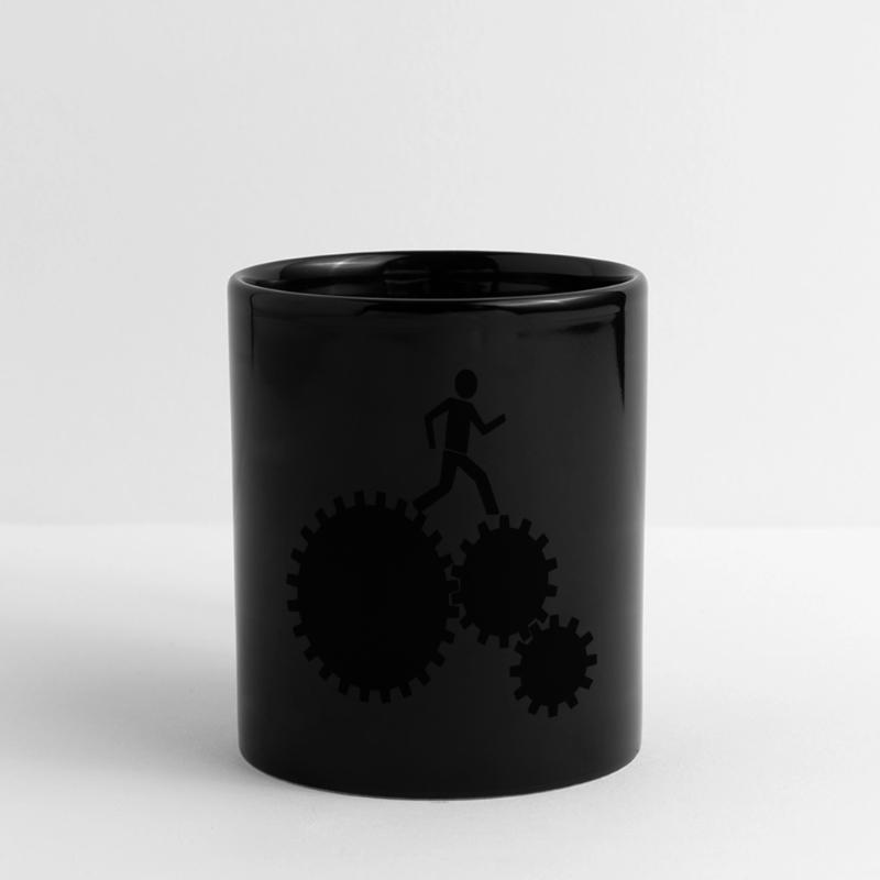 Workers in the clockwork! Full Colour Panoramic Mug