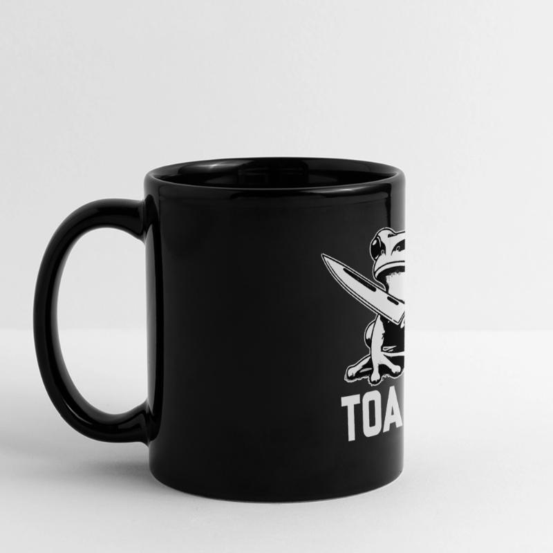 Vintage Frog Toad Meme Grumpy Frog Don't Toad Me Full Colour Panoramic Mug