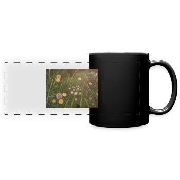 vignette 1 - Mug panoramique uni - noir - Devant