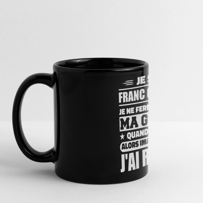 Franc comtois I don't shut my mouth frank comté Full Colour Panoramic Mug