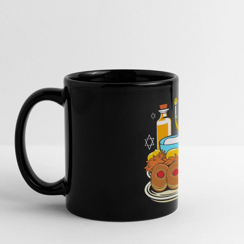 Hanoukka Hanoukka Hanoukka Mug panoramique uni