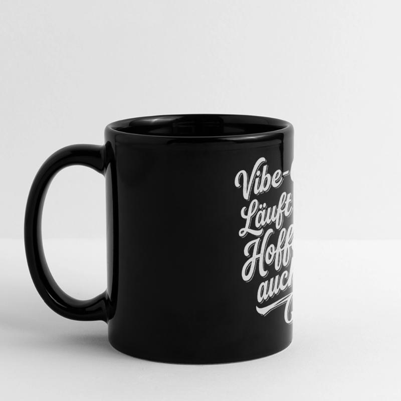 Vibe Coding läuft bei mir hoffentlich Code Panorama-Tasse farbig