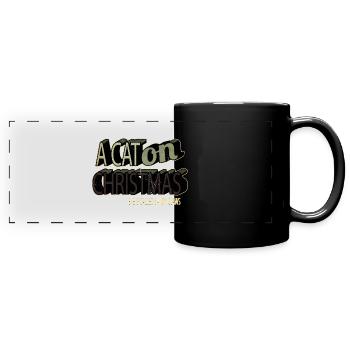 Idée cadeau blague citation cadeau de noël cadeau - Mug panoramique uni - noir - Devant