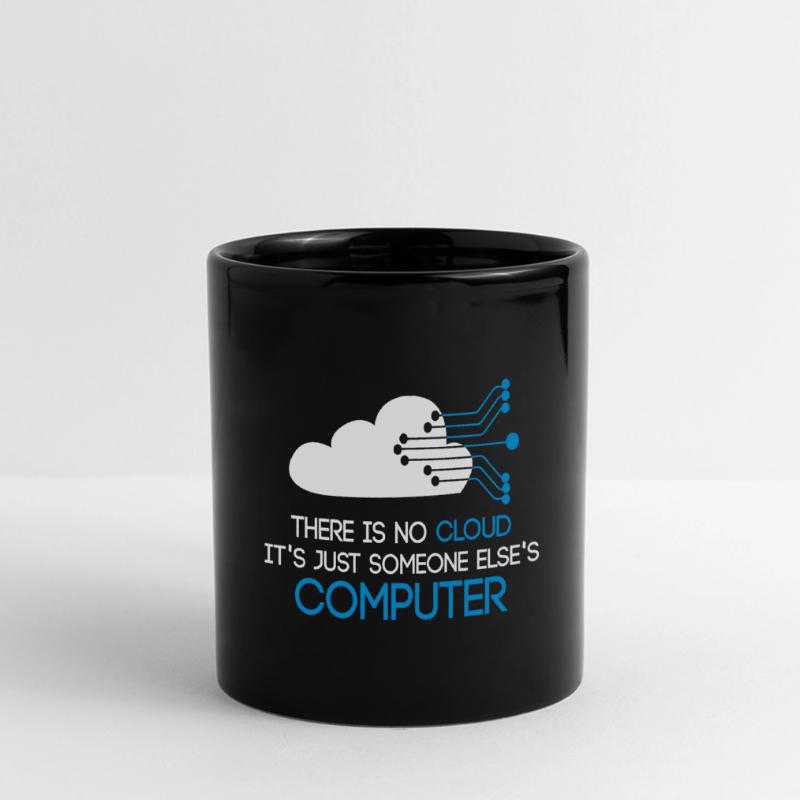 The Codefather Informatiker Programmierer Computer Panorama-Tasse farbig