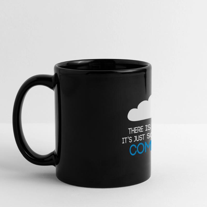 The Codefather Informatiker Programmierer Computer Panorama-Tasse farbig