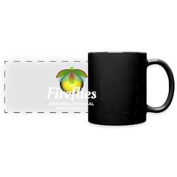 Glühwürmchen Glühwürmchen Blitzkäfer Insektensammler - Panorama-Tasse farbig - Schwarz - Vorne