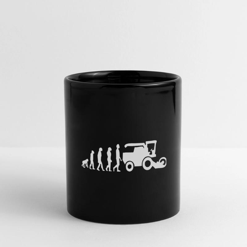 Moissonneuse évolution Mug panoramique uni