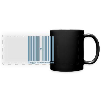 Nyow cadeau Doppler effet physique physicien vague - Mug panoramique uni - noir - Devant
