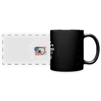 Omaha beach D DAY veterans squad - Mug panoramique uni - noir - Devant