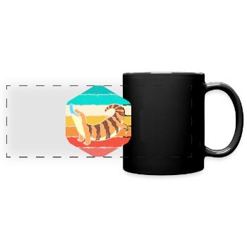 Lizard - Full Colour Panoramic Mug - black - Front