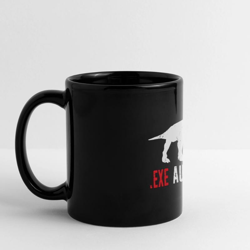 Admin Programmierer ITler Informatiker Spruch EXE Panorama-Tasse farbig