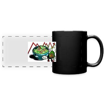 Buy the Dip - Full Colour Panoramic Mug - black - Front