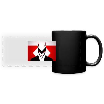 Devil in the details - Full Colour Panoramic Mug - black - Front