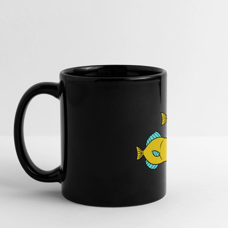 Pisces Comic Full Colour Panoramic Mug