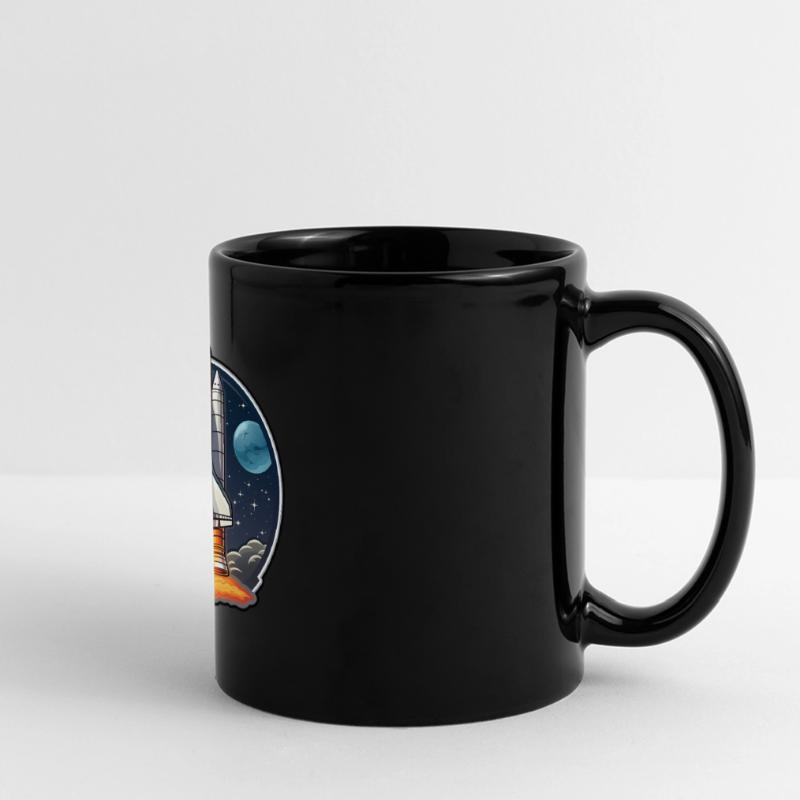 Navette spatiale spatiale Mug panoramique uni