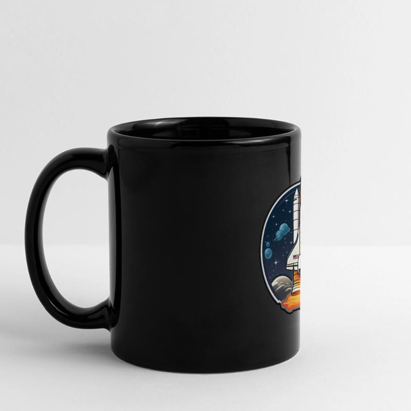 Navette spatiale spatiale Mug panoramique uni