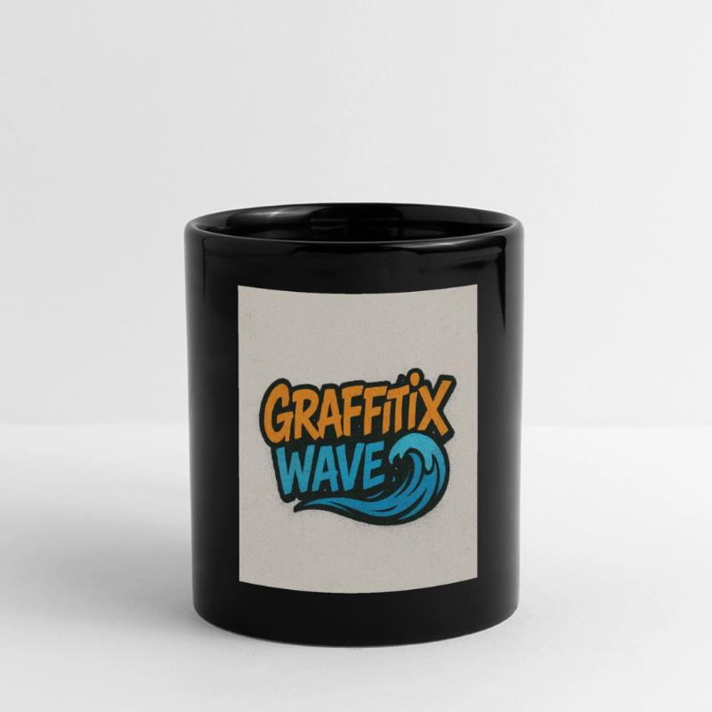 Graffitix Wave Graffiti Logo Full Colour Panoramic Mug