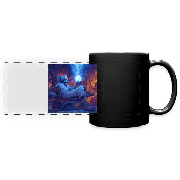 Mad Scientist - Full Colour Panoramic Mug - black - Front