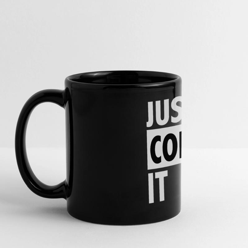 just code it Mug panoramique uni