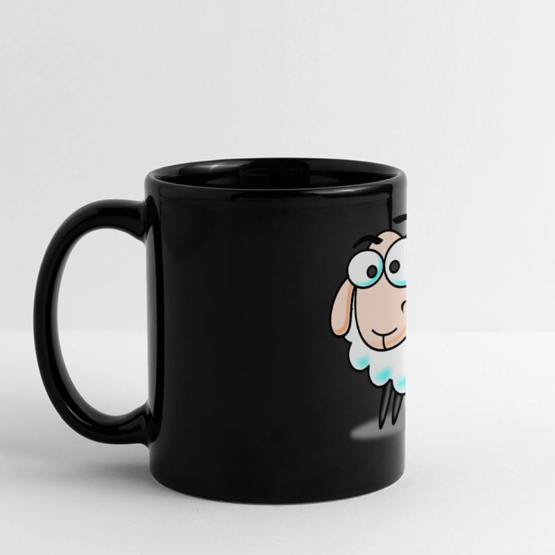 Pecora, agnello Tazza colorata con vista