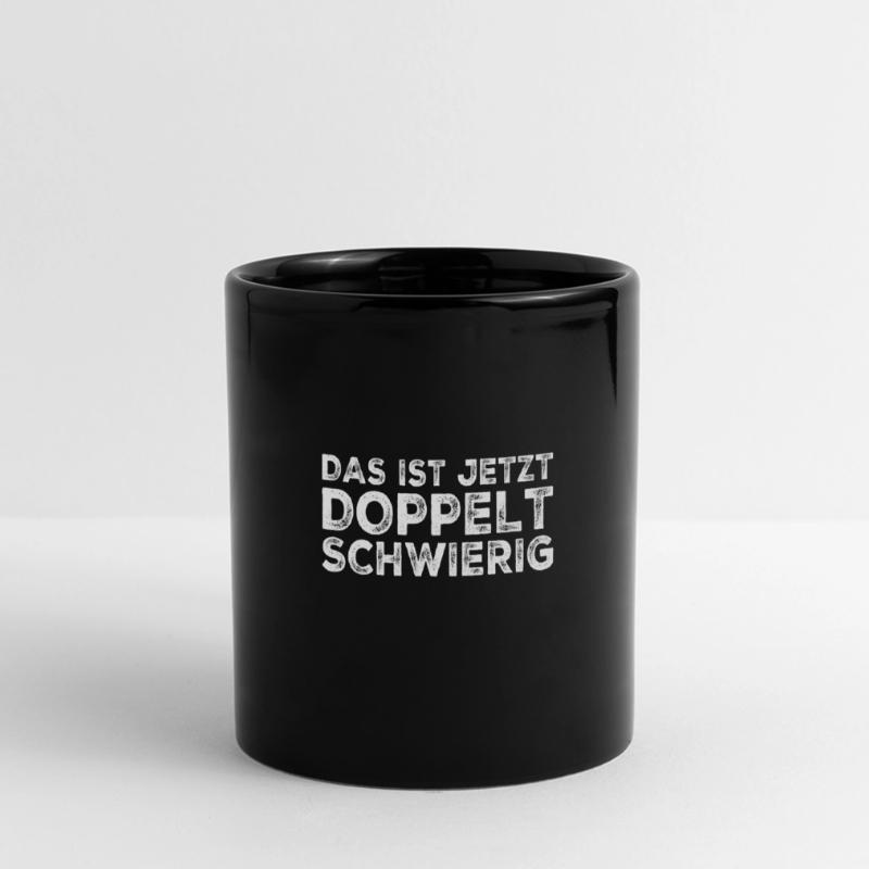 the difficulty increases Full Colour Panoramic Mug