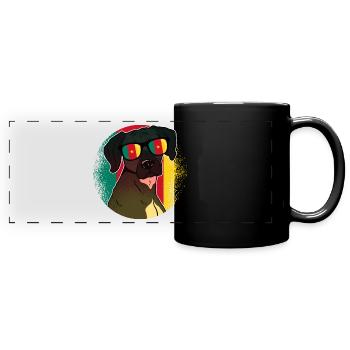 Cameroon - Full Colour Panoramic Mug - black - Front