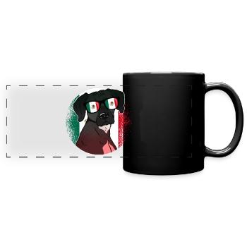 Mexico - Full Colour Panoramic Mug - black - Front
