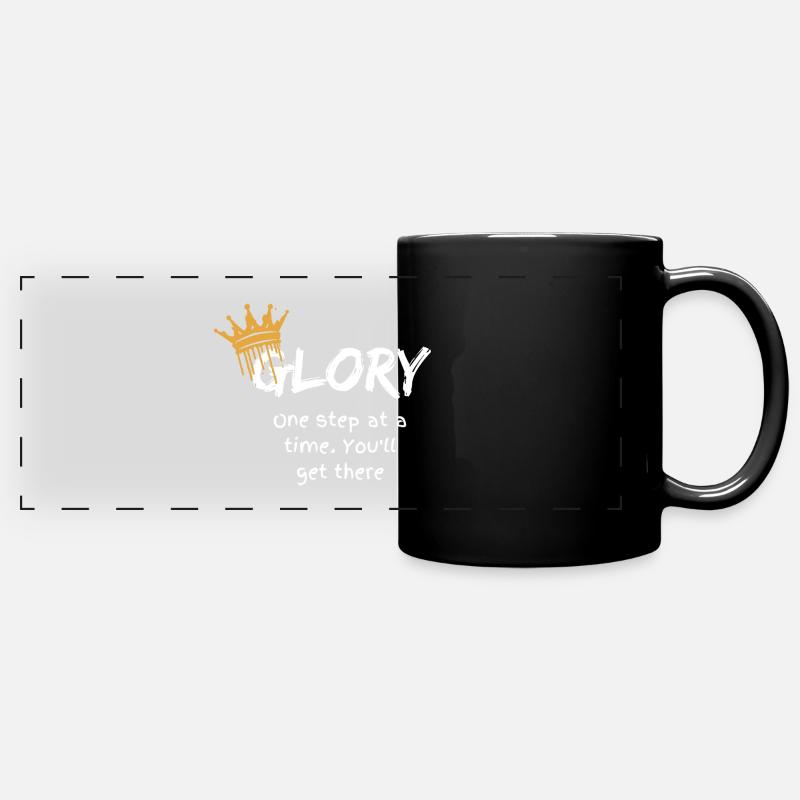 Glory - Mug panoramique uni - noir