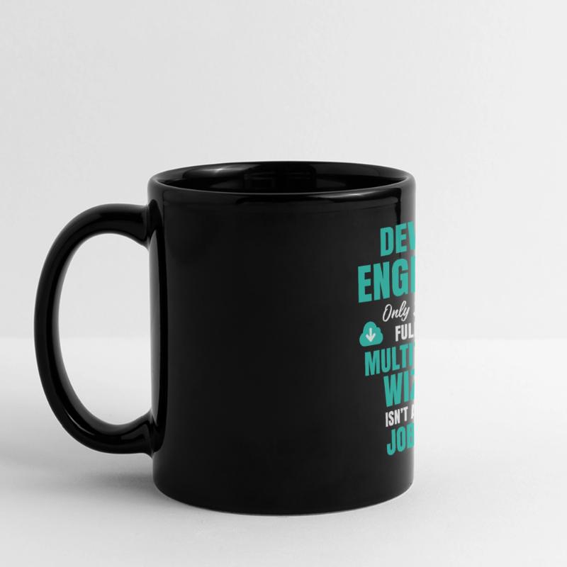 DevOps Engineer Multitasking Wizard Full Colour Panoramic Mug
