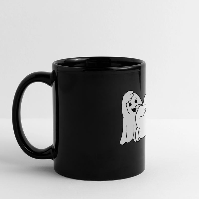Three funny ghosts Full Colour Panoramic Mug