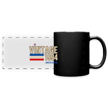 Vintage 1994 limited edition - Mug panoramique uni - noir - Devant