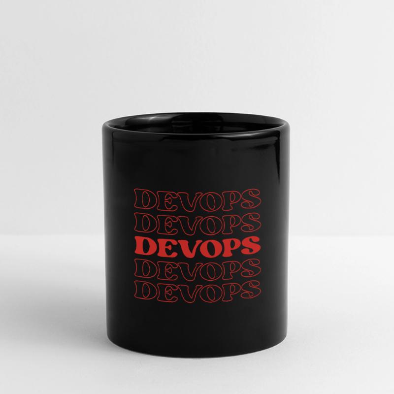 Devops Developer Operations Engineer Devops Full Colour Panoramic Mug